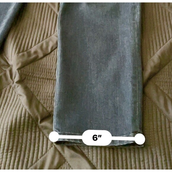 Talbots Jeans Side Zip Slim Ankle  Medium Wash Pockets Stretch Women’s 8 - Picture 9 of 11